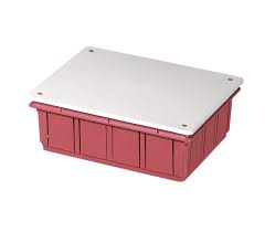 Doza, Cutie de Derivatie, Montaj Incastrat, Montarea Capacului ( Cu Suruburi), Halogen Free, IP40, 196x152x70mm, EC350C6 Elettrocanali Italia