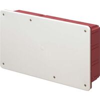 Doza, Cutie de Derivatie, Montaj Incastrat, Montarea Capacului ( Cu Suruburi), Halogen Free, IP40, 160X130X70mm, EC350C5 Elettrocanali Italia