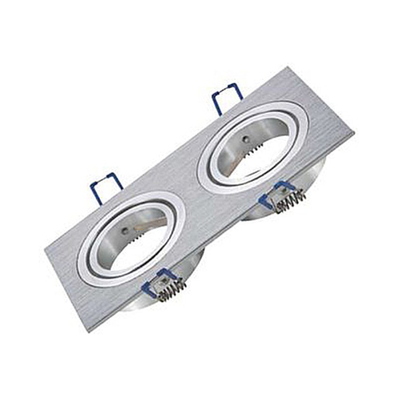 SPOT SPOTI IP20 2D 172X92X24MM ALUMINIU