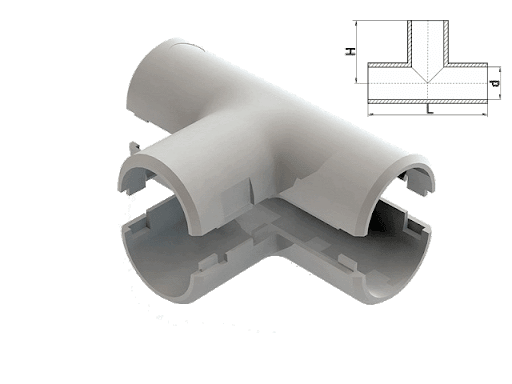 RACORD 3 CAI TEU D32 ELETTROCANALI ITALIA