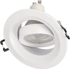 SPOT INCASTRAT TAVAN ROTUND ALB GU10 95X26mm