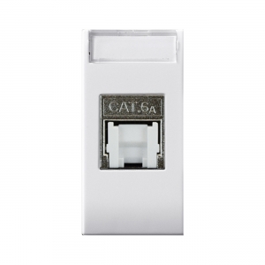 PRIZA INTERNET  RJ45 CAT.6AS 1MOD ALB AVE ITALY