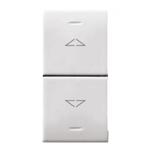 ÎNTRERUPĂTOR JALUZELE 1P 10A Central off 1M Alb AVE ITALY