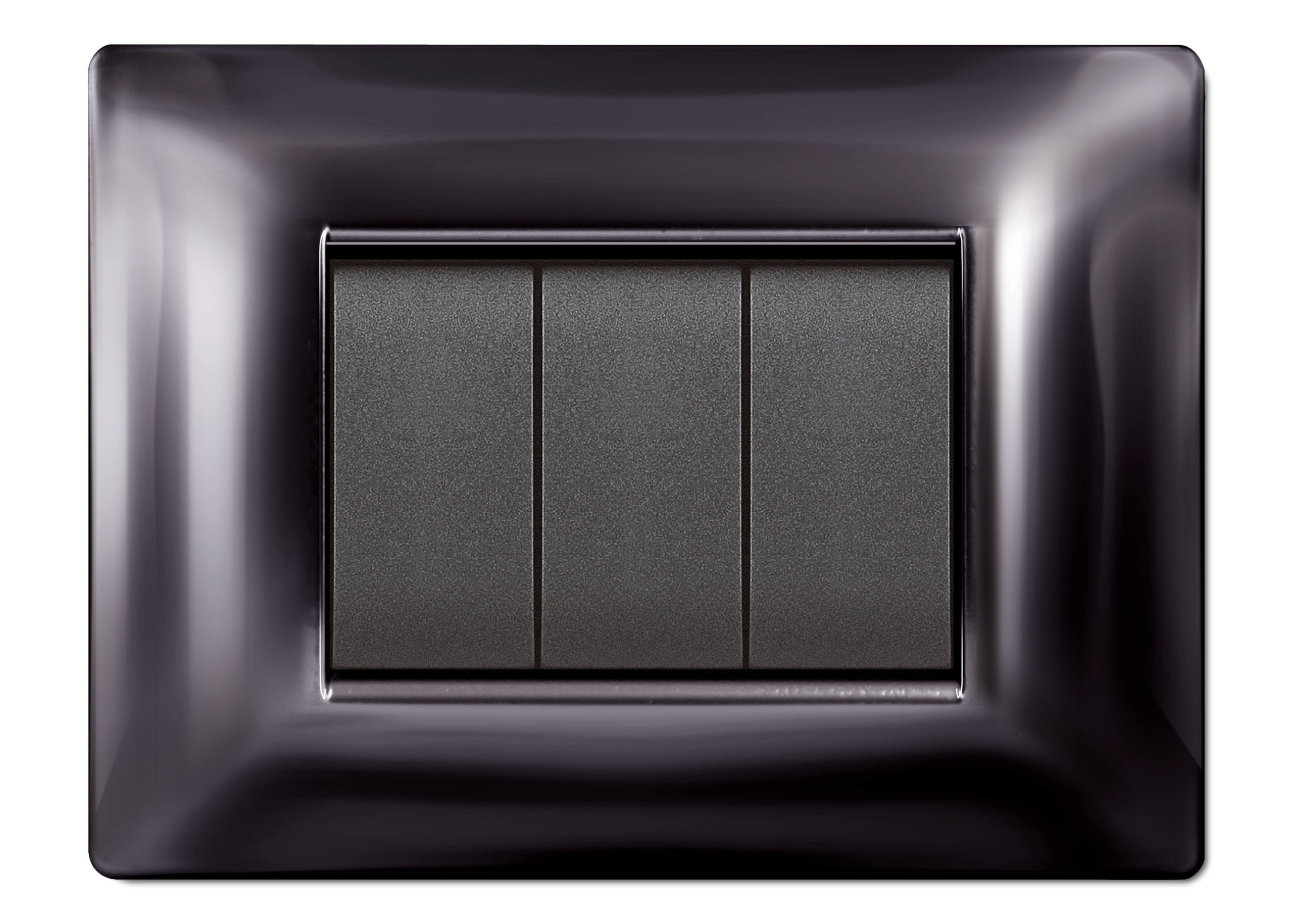 RAMA 3 MODULE MY LIFE Q METAL BLACK ELETTROCANALI