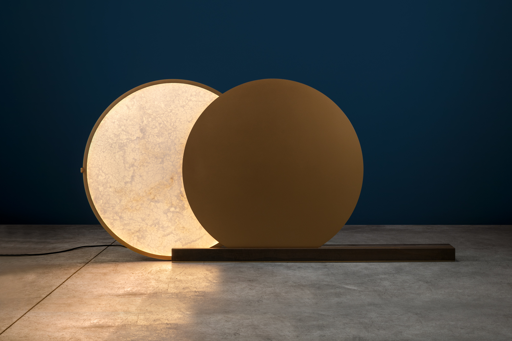 Lampa Alchemie F rotunda ottone