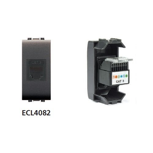 PRIZĂ TELEFON RJ11/RJ12 ELETTROCANALI