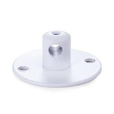 SUPORT LUSTRA PE POD SPIDER ALB METAL