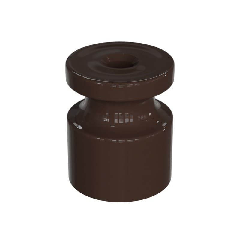 IZOLATOR RETRO PLASTIC D20X24 CAFENIU PLASTIC