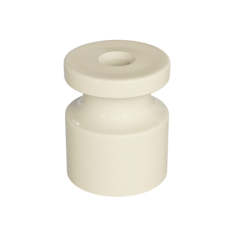IZOLATOR RETRO PLASTIC D20X24 IVORY PLASTIC