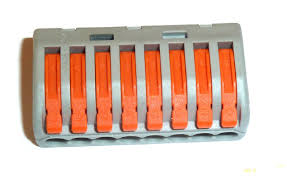 WAGO CLEMA 222-418 (8Х2,5mm2) 32A