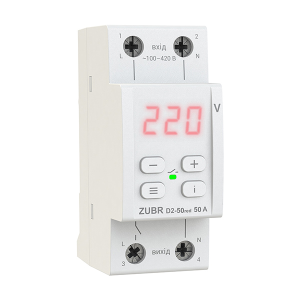 Releu monitorizare tensiune ZUBR D50T
