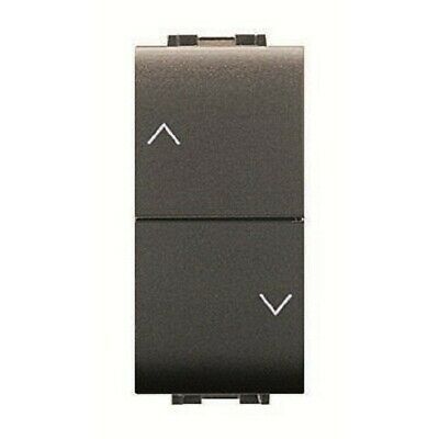 ÎNTRERUPĂTOR DUBLU CU REVENIRE JALUZELE INTERBLOCAT 1P/NO+1P/NO