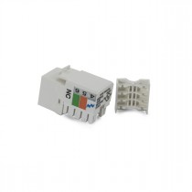 Conector modul Keystone Jack RJ12, Cat. 3, 90°, UTP (neecranat), Fanton