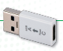 Adaptor USB 2A, Priza Type-C, Fisa USB Type-A, Alb, Fanton