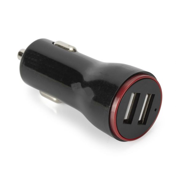 Incarcator Auto 2 Prize USB-A 5V 2, 1A, Tehnologie PowerIQ, Negru, Fanton
