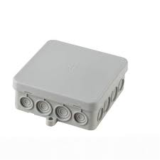 Cutie ermetica de suprafata, Elettrocanali, 90 x 90 x 35mm, IP55