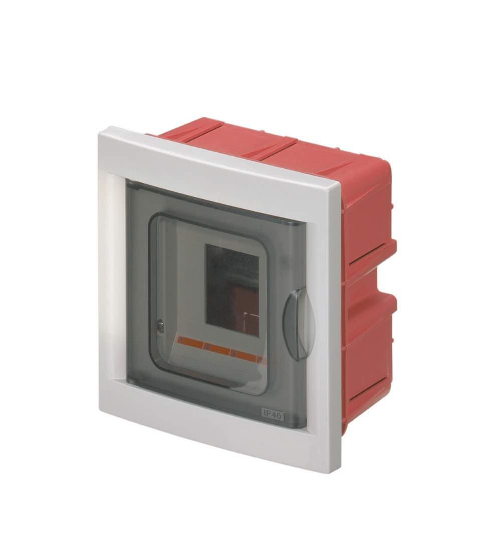 PANOU P/U AUTOMATE INCASTRATĂ IN PERETE IP40 4 MOD GRI USA FUMURIE