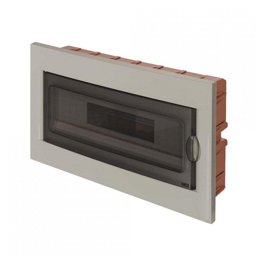 PANOU P/U AUTOMATE INCASTRATĂ IN PERETE IP40 18 MOD GRI USA FUMURIE