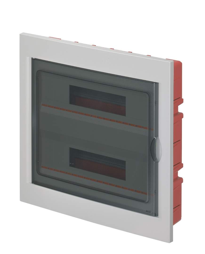 PANOU P/U AUTOMATE INCASTRATĂ IN PERETE IP40 36 MOD GRI USA FUMURIE