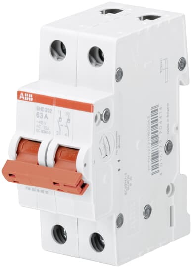 SEPARATOR DE SARCINA SHD202 25A 415V 2P ABB