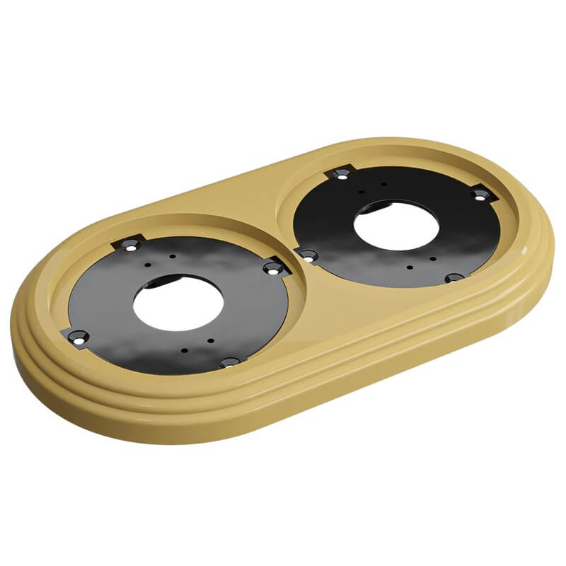 RAMA RETRO 2 LOC D163X92X14 NISIP PLASTIC