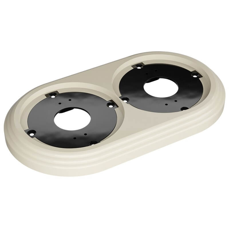 RAMA RETRO 2 LOC D163X92X14 IVORY PLASTIC