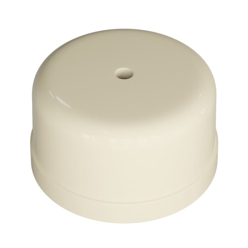 CUTIE DISTR.RETRO IP20 D78X43 IVORY PLASTIC