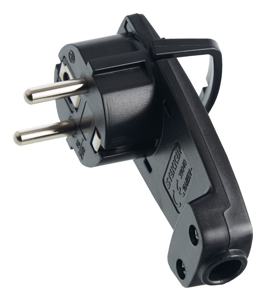 FISA 90G PLATA 2P+T 250V 16A NEAGRA