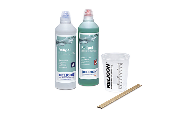 KIT 0,5+0,5 LITRE GEL P/U EXT. CUTII IP68-40+100C