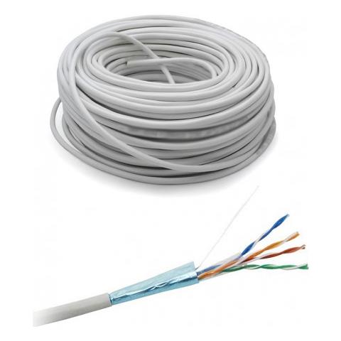 CABLU LAN INTERNET Cat6e F/UTP LSZH - Class 250MHZ AWG23 D7,5mm -20*C+70*C Eca 500mt .