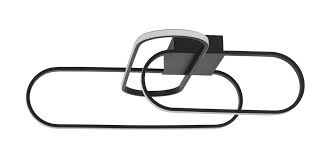 LUSTRA LED 38.4 Watt 230 Volt 2604Lm 3000K IP20 NEGRU