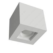 Spot aplicabil din gips patrat Gu10 Italia