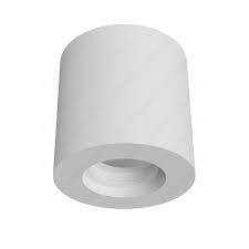 Spot aplicabil din gips rotund 70x70xH120 Gu10 Italia