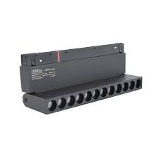 PROIECTOR REGLABIL GRILA MAGNETIC LED 6W 600LM 4000K 48V CHIP OSRAM CR90 NEGRU  MONDO LUCE