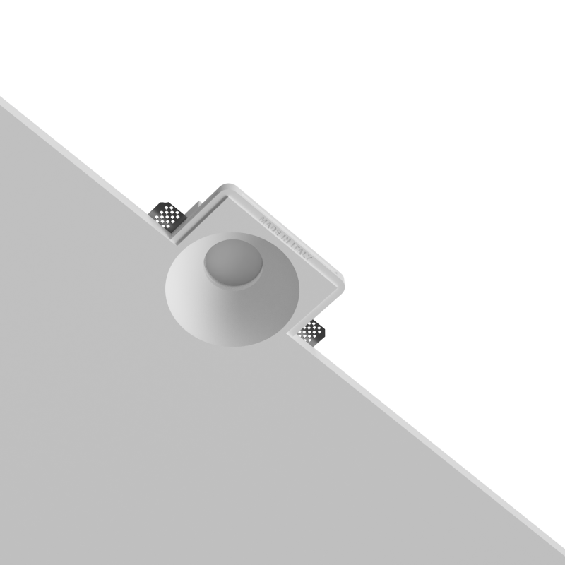 Spot incastrat din ghips  GU10 140x140x115mm Italia