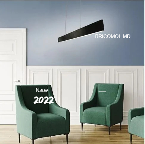 LUSTRA LED CU TELECOMANDA ULTRA SLIM 36W 4000K 120CM  NEAGRA