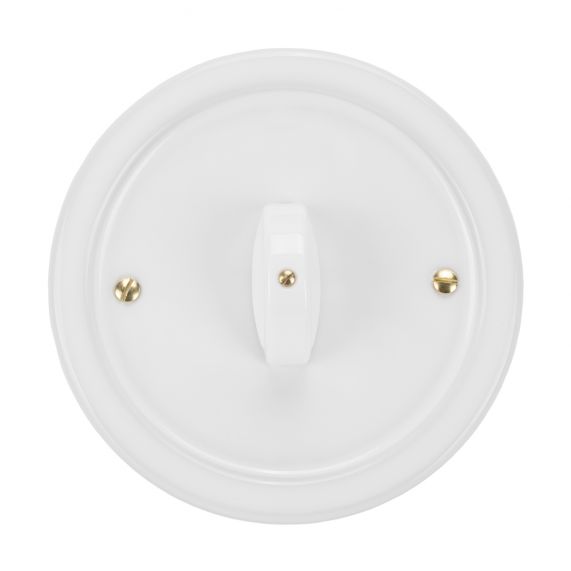 84060 CAP SCARA CERAMICA ALB ROTUND D125 10AX 250V IK05 3M FANTON ITALIA