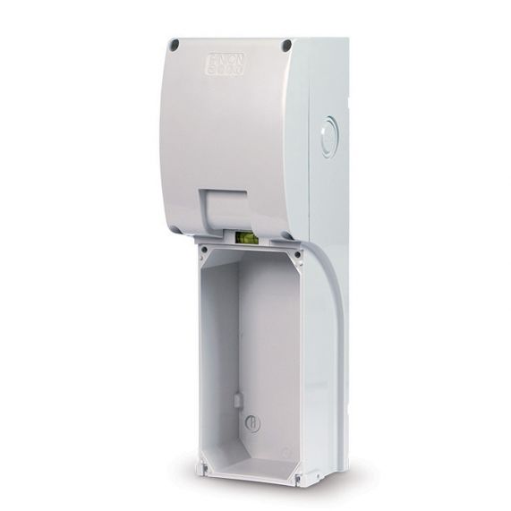 Tablou Electric IP65, Neechipat, 1 Spatiu Pentru Prize Interblocate Max 9 kW, 105x335x110 mm, Fanton