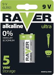 B7951 BATERIE KRONO ALKALINE 6LF22 9V 1 BUC BLISTER RAVER