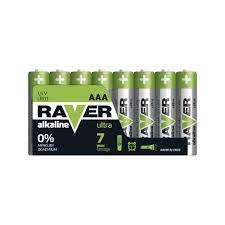 PILE BATERII ALKALINE LR03 AAA PAC 8 BUC RAVER EMOS