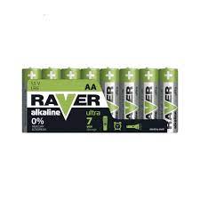 PILE BATERII ALKALINE LR6 AA PAC 8 BUC RAVER EMOS