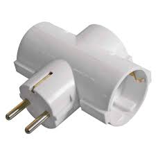 ADAPTOR TRONIC CU 3 PRIZE 2P+E ALB EMOS