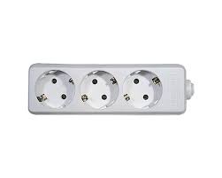 PRIZA P/U PRELUNGITOR 16A 250V 3X2P+E ALBA EMOS