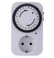 PRIZA TIMER MECANIC DE TIMP 15MIN 16A 250V 2P+E ALB EMOS