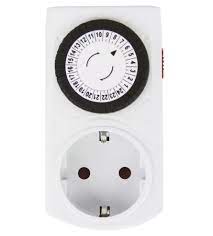PRIZA TIMER MECANIC30MIN  PRIZA SCHUKO 16A 230V 2P+E 3680W ALB EMOS