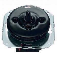 INTRERUPATOR UNIT 1P 10A BLACK PORCELAN GARBY COLONIAL