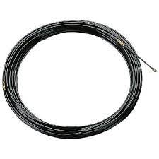 SONDA NYLON TRASARE CABLU 4mm 15 MT NEAGRA  ITALIA