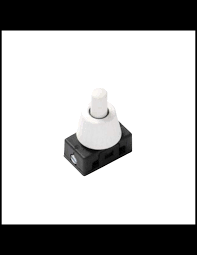 INTRERUPATOR PULSANT CU REVENIRE  1P 2A-250V ALB