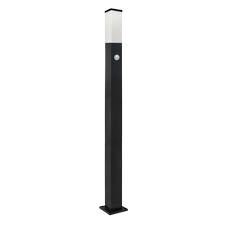 STILP PILON FELINAR ILUMINARE GRADINA CU SENZOR DE MISCARE E27 NEGRU IP44 GARDEN LINE 1000X98X60
