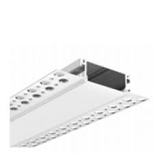 ML6114-2 Profil aluminiu banda led 2m 27,5mm incastrat pod/perete/ghipsocarton